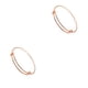 thumbnail image 3 of Brazalete expandible sweethay de Metal estilo Simple Oro rosa 2Conjunto, 3 of 6