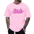 thumbnail image 1 of T-shirts à Col Rond Assortis pour Fête d'Anniversaire en Famille avec Imprimé Graphique Amusant, Chandails Décontractés Confortables pour Hommes et Femmes, 1 of 4