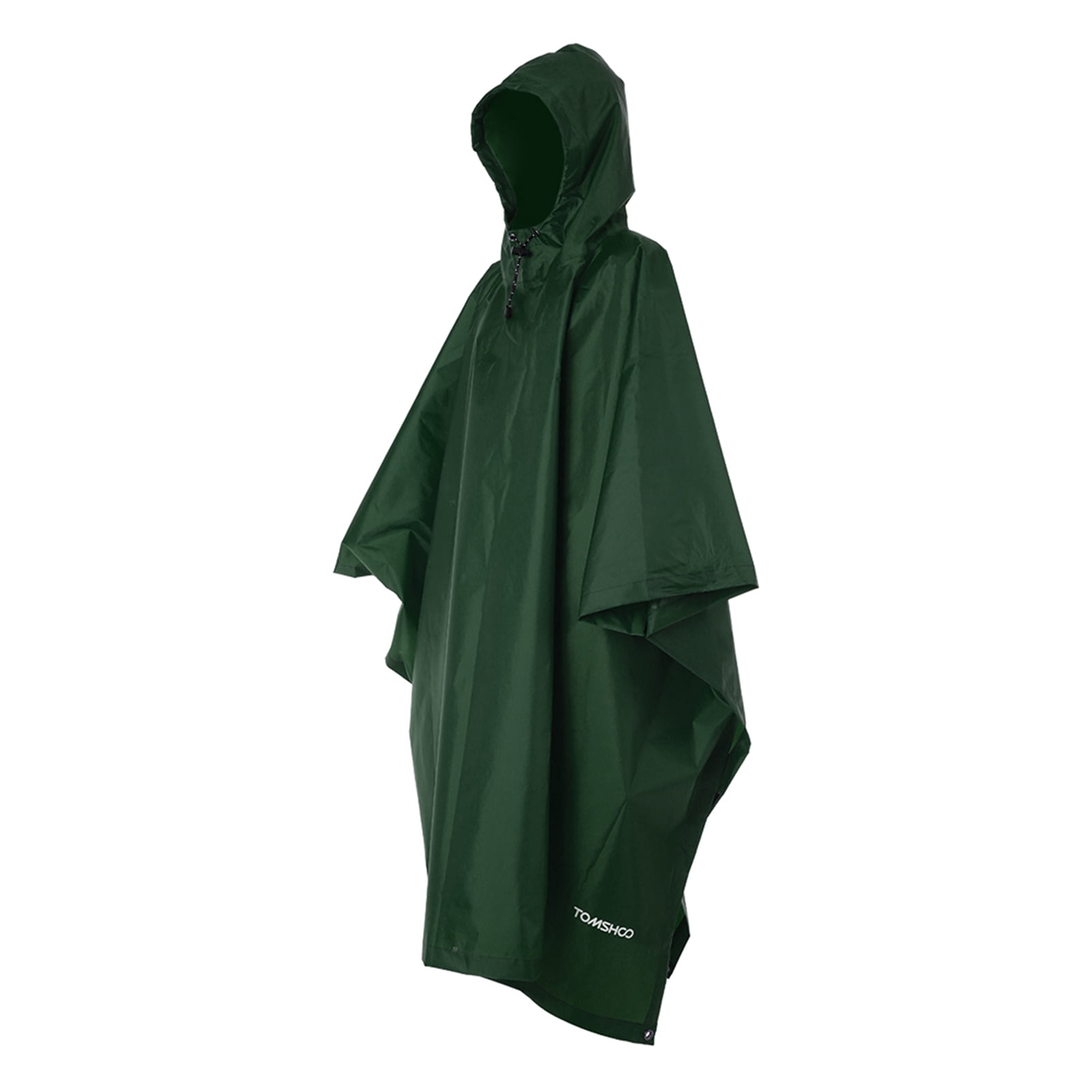 Waterproof Hooded Raincoat Cloth Rain Coat Poncho Camping Shelter Mat Protection 