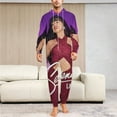 thumbnail image 6 of Selena Quintanilla Men's Hooded Jumpsuit - Zip Up One Piece Pajamas Soft Cozy Winter Warm Plush Loungewear, 6 of 8