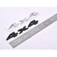 thumbnail image 3 of 2 Pack 4x4 Emblem Badge Nameplate 3D Car Sticker Decal Compatible for Universal car (Black), 3 of 4