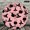 12x12in, variant on ZFLMY Witch Hat Cauldron Pink Pattern Wall Clock Battery Operated Battery Operated (AA Not Included), Wall Decor for Linving Room Lobby Corridor Dining Room Bedroom Office Classroom
