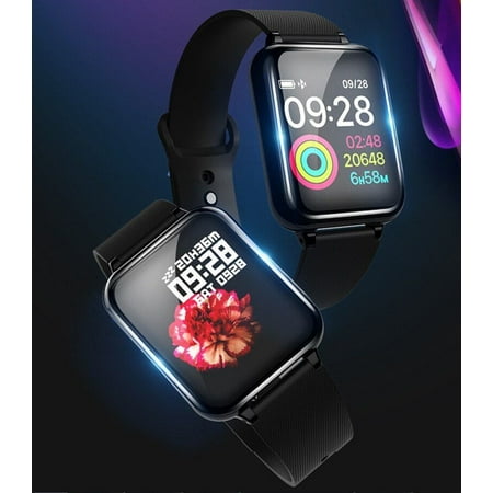 Blood Pressure Heart Rate Monitor Smart Watch Sports Bracelet Fitness (Best Strapless Heart Monitor)