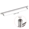 thumbnail image 3 of Uxcell 14" Length 8.8" Hole Center Stainless Steel T Bar Pull Handle 12mm Diameter, 3 of 6