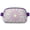 Purple-1, variant on Trippy Mandala Waist Bag – Dreamy Floral Fanny Pack with Indian Ornament Design, Vibrant Healing Energy Print for Meditation & Emotional Balance