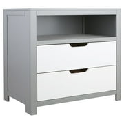 Karla Dubois Oslo 2 Drawer Combo Dresser- Moon Gray