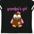 thumbnail image 4 of Inktastic Grandpa's Girl Owl Girls Toddler T-Shirt, 4 of 5