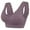 Gray, variant on Bigersell Sports Bras for Women Lace Trim V-Neck Bralettes Women's Comfort Wireless Workout Padded Yoga Bra Cropped Tank Tops Camisole Pull On Pullover Bras Padded Low Impact Sleep Bras Black XL