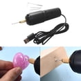 thumbnail image 4 of Mini de mano eléctrico, micro USB portátil para resina , per, artesanía en madera, herramientas de bricoje de joyería Sunnimix Mini taladro eléctrico, 4 of 8