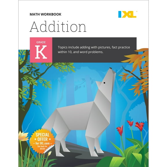 IXL Topic-Specific Workbooks Kindergarten Addition Workbook (IXL Workbooks), (Paperback)