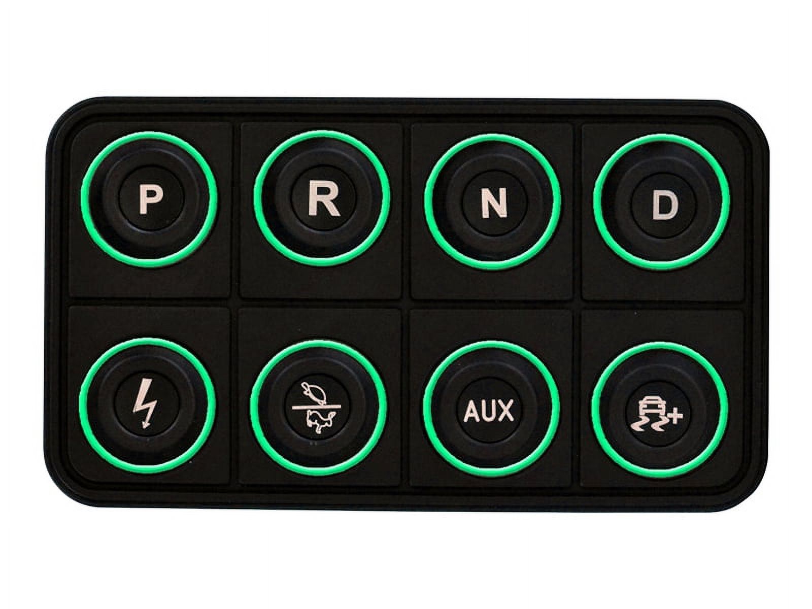AEM 30-8400 8-Button CAN Keypad, Programmable Backlighting