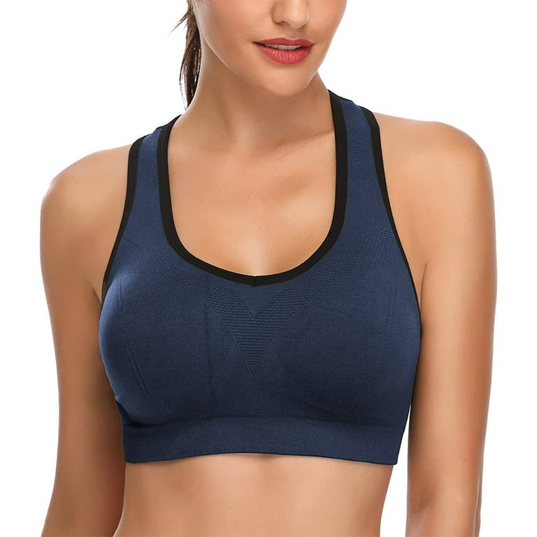Cute Push Up Padded Strappy Sports Bras for Women Comfortable Bra for Activewear Walmart