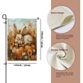 thumbnail image 3 of Fall Fun Bunny Garden Flags 12x18 Inch for Outside, Autumn Oil Painting Pumpkin Standard Vertical Linen Flags for House, Animal Front Yard Backyard Lawn Flags Outdoor Decor, 3 of 6