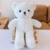 Teddy Bear Lint Roller Doll, Handmade Washable Stuffed Animal, Soft Cotton Filling Stress Relief Toy, Wedding Throw Pillow Decor, Child-Friendly Soothing Companion, Brown Plush Home Decoration