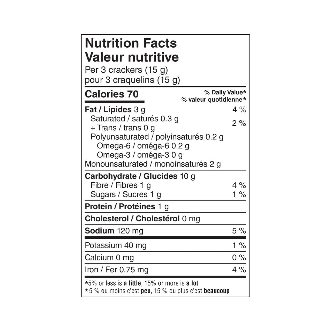 Craquelins au blé grillé Great Value 227 g