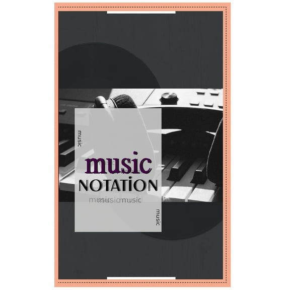 Music Notebook: Music Notation
