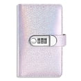 thumbnail image 2 of With Password Lock Saving Money Notebook PU Leather Budget Saving Book, 2 of 11