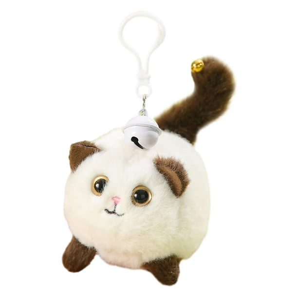 Llavero de peluche con colgante de muñeco, llavero con colgante de Animal de dibujos animados, llavero de muñeco de peluche para llavero, bolso, mochi