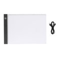 thumbnail image 2 of KLKCMS LED Light Box Pad Tracing Drawing Board Design Copy Stencil Lightbox A4 3 Levels Dimmable, 2 of 9