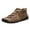 Khaki, variant on Men's Breathable On Casual Shoes For Daily Wear Comfortable Elastic Loafers Durable Walking Footwear Ideal For Spring Summer Fall With Shorts Jeans Pants