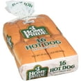 thumbnail image 3 of Home Pride Enriched Hot Dog Buns, Sliced White Bread Hot Dog Buns, 16 Count, 3 of 10
