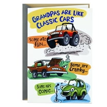 Hallmark Father's Day Greeting Card for Grandpa (Like Classic Cars)