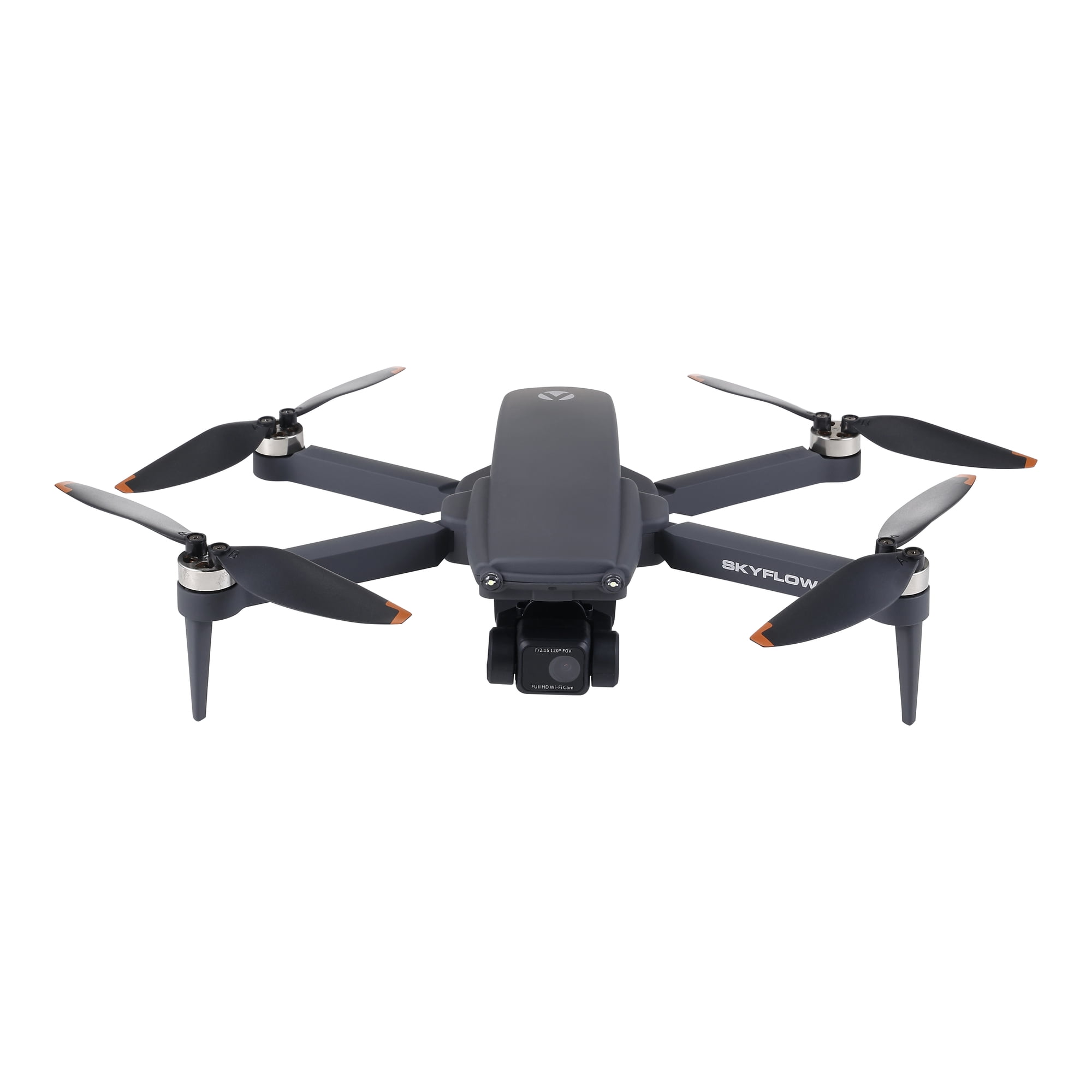 Vivitar SkyFlow GPS Foldable 4K UHD Aerial Drone for Adults with Live Video Feed & 5" Touchscreen Remote