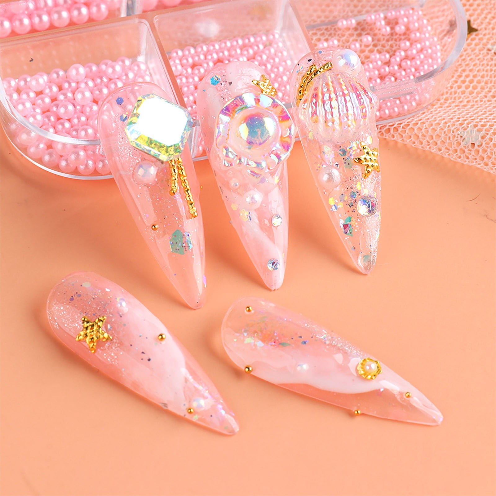 Right on Decal Spray Pigment Nails Nail Painter Nails Sticker Pearl Nails Nails compatible with Machine Little Rhinestones Scary Nails Coalfield Your Nails Gel up Nails System Power File And