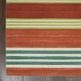 thumbnail image 4 of Nourison Sun N' Shade Indoor/Outdoor Orange 5'3" x 7'5" Area Rug, (5x7), 4 of 9