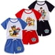 thumbnail image 2 of Traje de ropa para niños, camiseta de manga corta de la Patrulla Canina de dibujos animados de verano, Top + Pantalones cortos, 2 uds., trajes para bebés varones, conjunto nuevo de 2023, 2 of 5