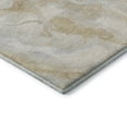 thumbnail image 3 of Addison Rugs Mayfield Premium Machine Washable Transitional Abstract Beige Rectangle Rug, 5' X 7'6" Machine Washable Transitional Abstract Beige Oversized Sherpa Throw Blanket, 3 of 7