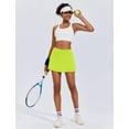 thumbnail image 2 of Pinspark Women Tennis Skirt High Waist Pleated Athletic Skirt Tummy Control Golf Skorts Cute Casual Pickleball Skirt, 2 of 6