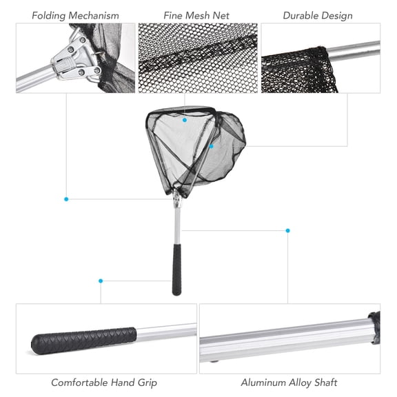 Shieny fishing rod and reel combo Fishing Kids Fishing Rod and Reel Combo with Collapsible Fishing Stool Landing Net Telescopic Fishing Pole Tackle Box Accessories for Boys and Girls