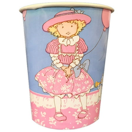 Holly Hobbie Vintage 1990 9oz Paper Cups (8ct)