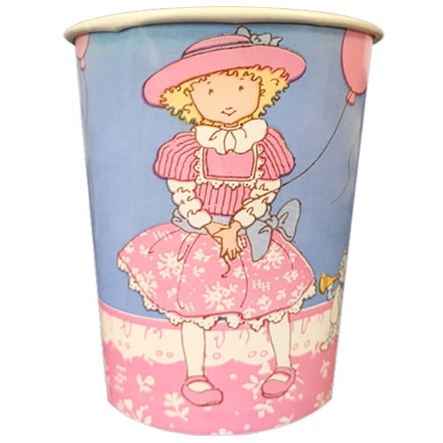 Holly Hobbie Vintage 1990 9oz Paper Cups (8ct)