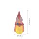 thumbnail image 3 of Colgante de ventana de muñeca luminosa sin rostro de Pascua, originalidad, pequeña muñeca decorativa para Pascua., 3 of 6