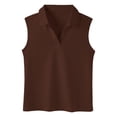 thumbnail image 3 of Tfken Soft Tops For Girls Comfy Daily Wear Holiday Sleeveless Tank Tops Casual Comfortable Lightweight Children Trendy Clothes Size 7-8 Years, 3 of 6