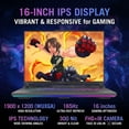 thumbnail image 3 of ASUS ROG Strix G16 Gaming Laptop, AMD Ryzen 9 CPU (16-core), GeForce RTX 5070 Ti, 16GB DDR5 RAM, 1 TB SSD, 16"FHD 165Hz WUXGA Dispaly, RGB Keyboard, Wi-Fi 6E, Window 11 Pro, 3 of 6