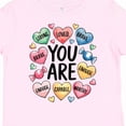 thumbnail image 4 of Inktastic Colorful Encouragement You Are Strong Loved Brave Enough Capable Worthy Boys or Girls Toddler T-Shirt, 4 of 5