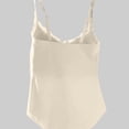 thumbnail image 5 of Warop Women's Solid Color Lace Camisole with Built-in Bra, Slimming Shapewear Tank Top for Versatile Daily Wear and Layering, 5 of 6