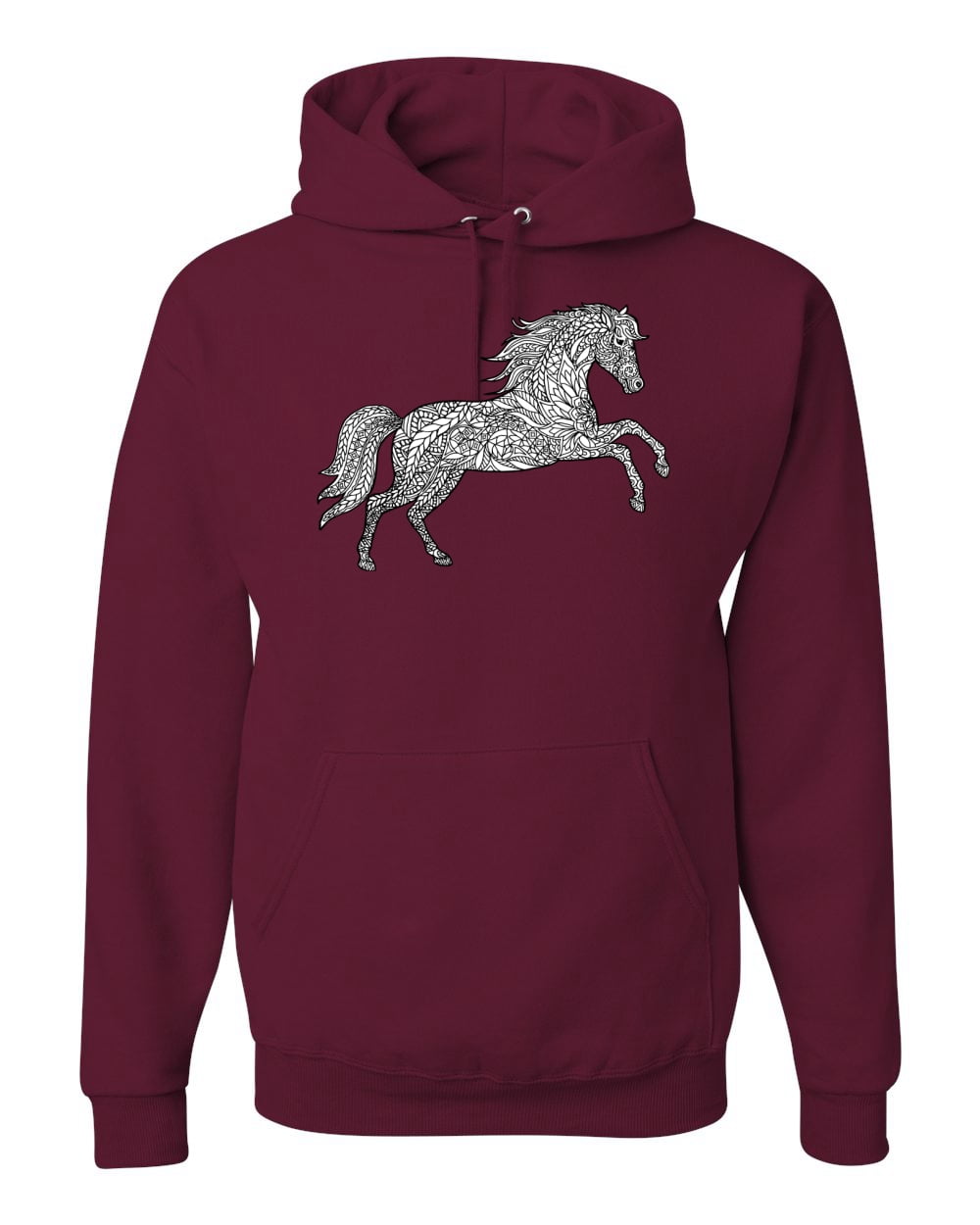 horse hoodies with slogans