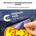 thumbnail image 4 of Pegatinas magnéticas creativas para coche para principiantes, calcomanías para vehículos de entrenamiento de conductores para mujeres, calcomanías para carrocería de automóviles uniformes, 4 of 4