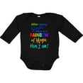 thumbnail image 3 of Inktastic After Every Storm, There is a Rainbow of Hope Here I Am Boys or Girls Long Sleeve Baby Bodysuit, 3 of 5