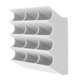 thumbnail image 1 of FOMIYES Caja Organizadora De Cuchillas Con Compartimentos Múltiples Para Barbería Y Compacto, 1 of 6