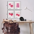 thumbnail image 3 of Stupell Industries Groovy Pink Gallery Collection Fashion Painting Gray Framed Art Print Wall Art, 12 x 18, Set of 4, 3 of 8
