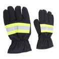thumbnail image 3 of Guante de combate de Bomberos, Guantes de Rescate de Extracción Muñeca Elástica Multi -Propósito Reflectores Resistentes Al Calor Suave para Cocinar a la Barbacoa, 3 of 7