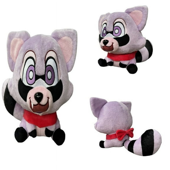 Indigo Park Plush Toys - Rumbley The Raccoon | Rambly The Raccoon Plush, Rambly Plush Indigo Park, Stuffed Raccoon, Raccoon Pillow, Rocket Raccoon Plush