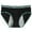 Green, variant on Short Pants Product for Girls Teens | Leakproof Layered Menstrual Panties Reusable Light-Absorbent Underwear for Teens and Women