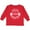 Red, variant on Sickle Cell Awareness Month September with Red Ribbon Boys or Girls Long Sleeve Toddler T-Shirt