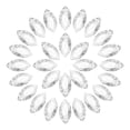 thumbnail image 1 of Uxcell 50Pcs Horse Eye Shape Rhinestones Glass Point Back Beads for Jewelry Making, White 6x12mm, 1 of 6
